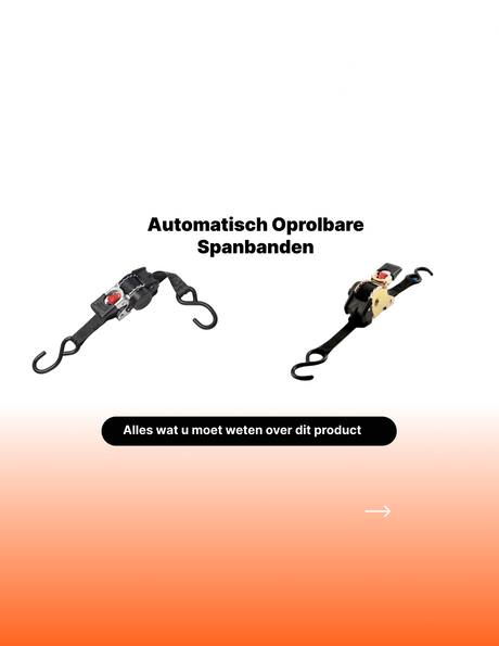 Automatisch oprolbare spanbanden: de slimme, veilige en snelle oplossing voor elke lading