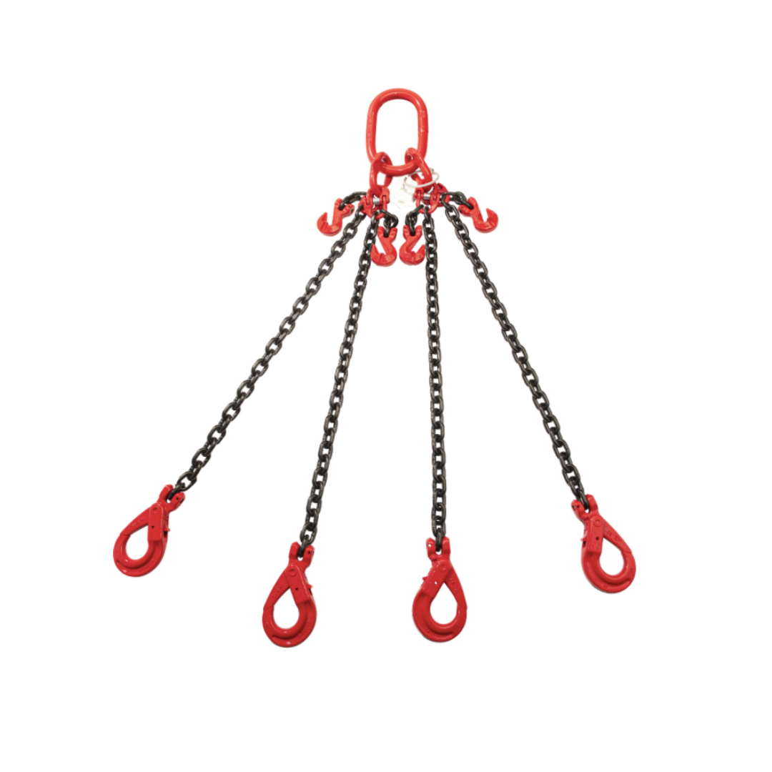 Chain 4-Jump with Safety and Shortening Hooks | 8MM