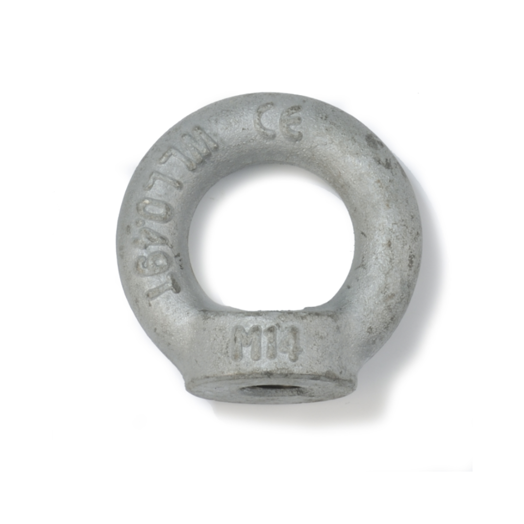 Galvanized eye nut